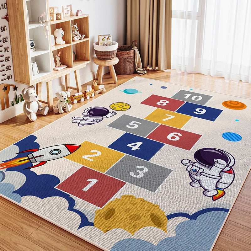 Rugs for children's bedroom and Nursery for play and create an inviting space for your child's room.