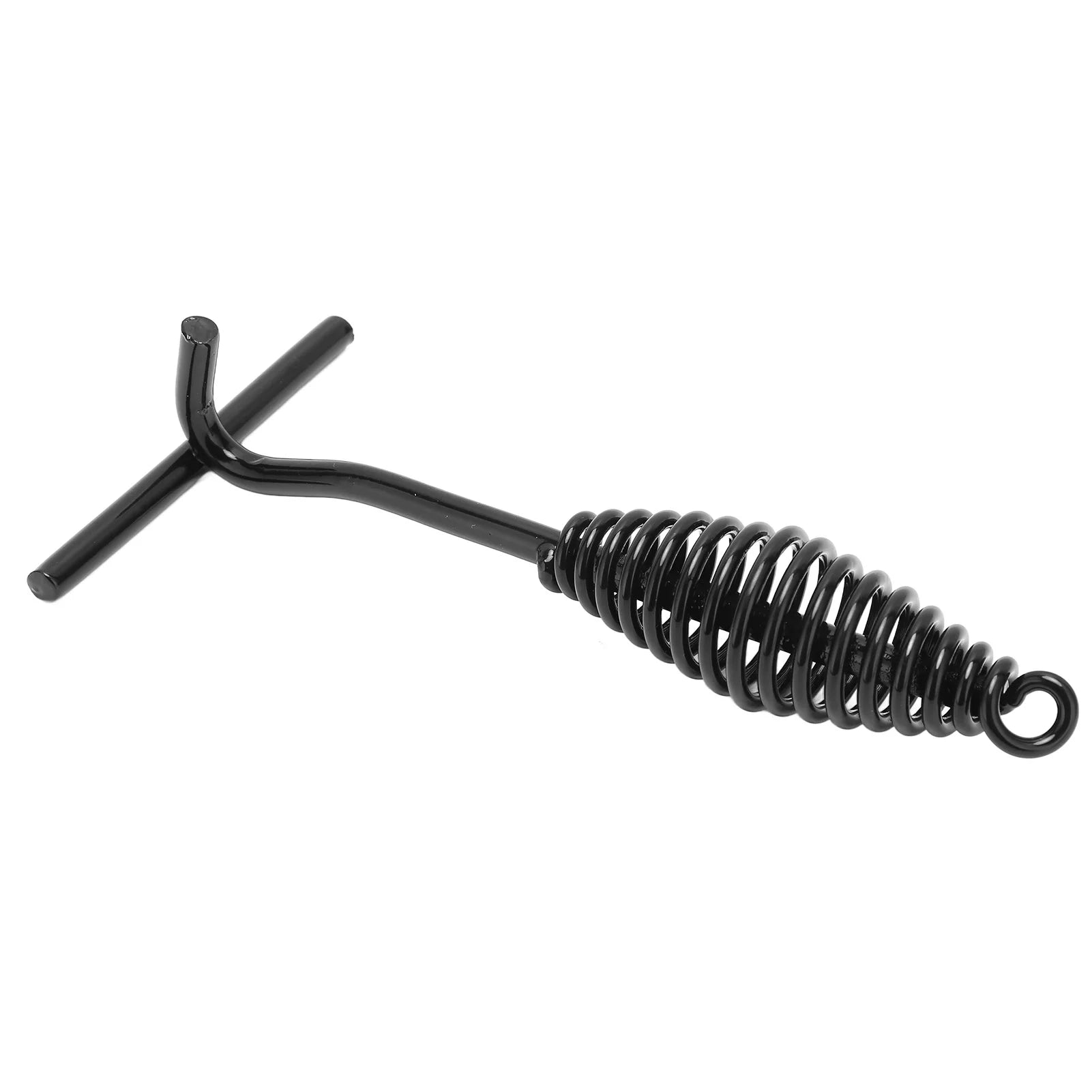19.5cm Cast Iron Dutch Oven Lid Lifter with Spiral Handle for Outdoor Camping and Hiking
