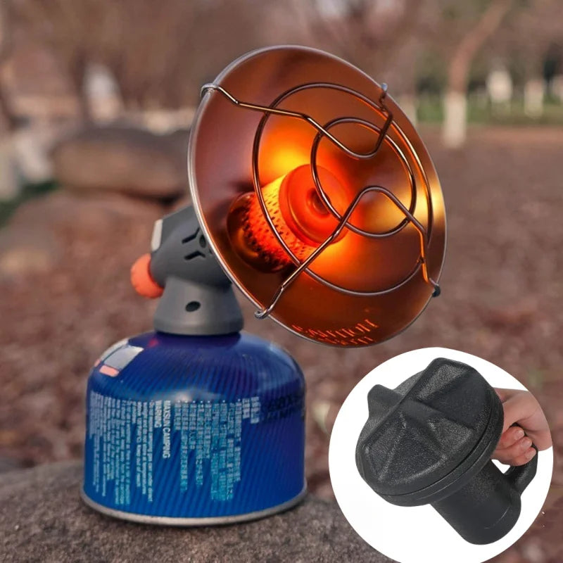 Outdoor Portable Gas Heater for Camping and Hiking - Mini Gas Burner for Warmth and Survival