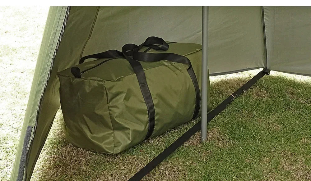 Bushcraft Baker Style Tent for Outdoor Camping - Multifunctional Woodland Shelter for 2 Persons