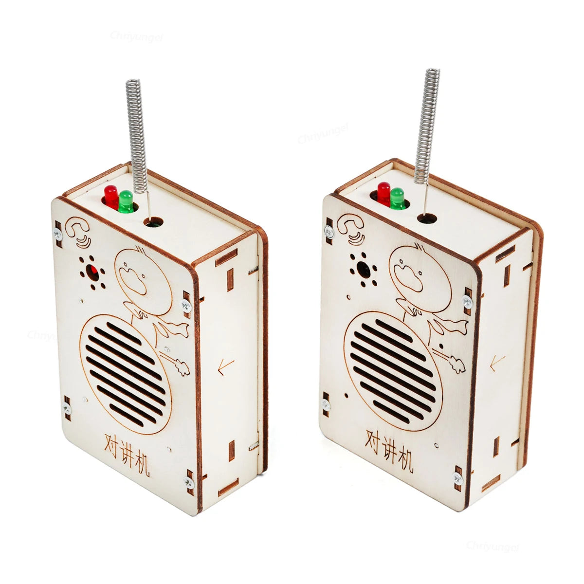 DIY Wireless Walkie Talkie Model Kit - STEM Educational Tool for Kids, Science Project Gift