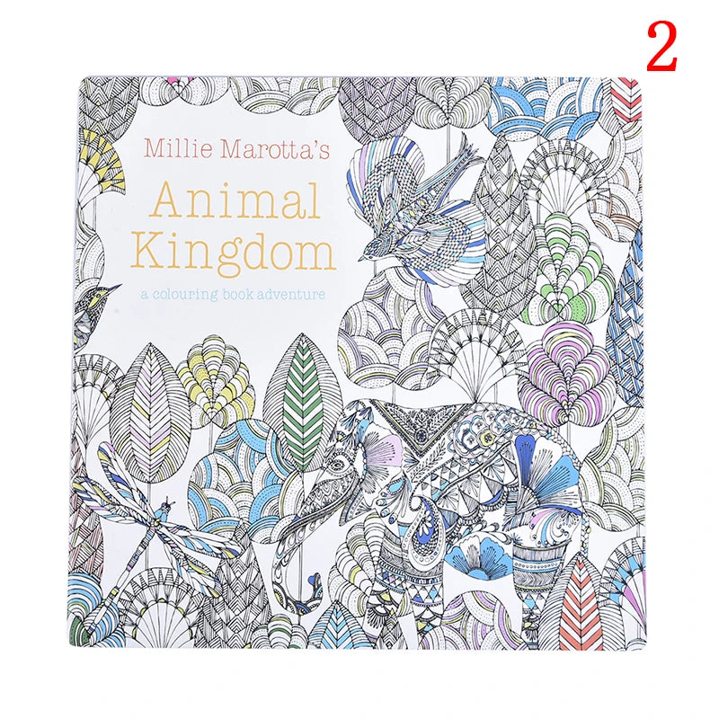 Coloring Book for Kids and Adults - Stress Relief Art Therapy for Relaxation and Creative Fun