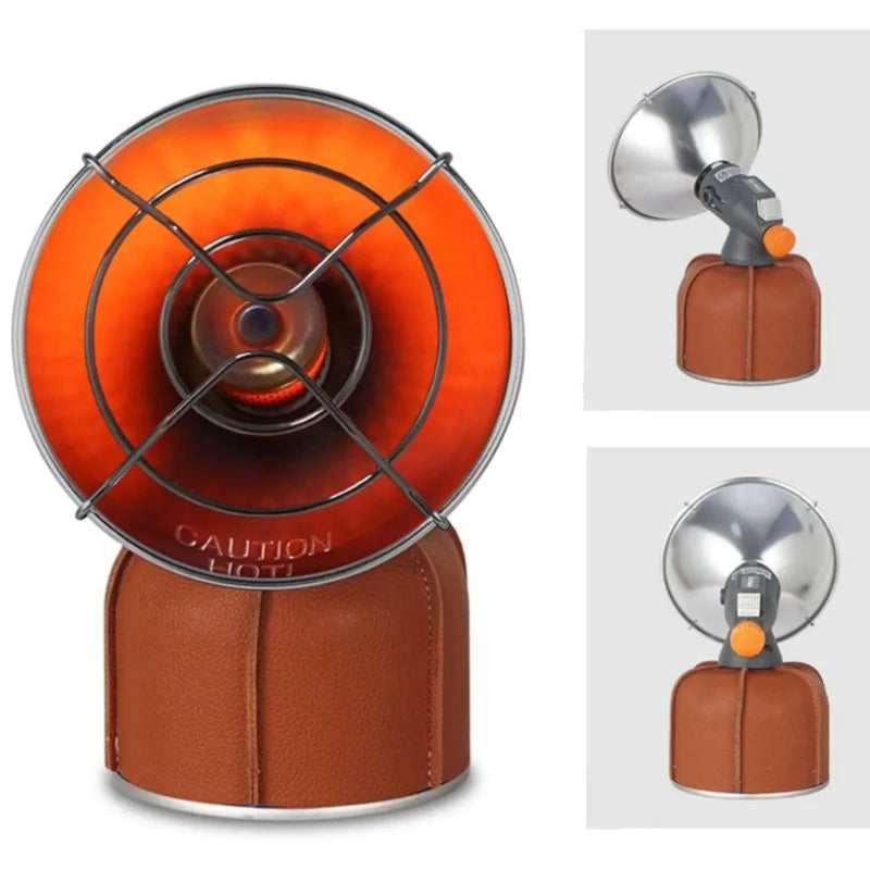 Outdoor Portable Gas Heater for Camping and Hiking - Mini Gas Burner for Warmth and Survival