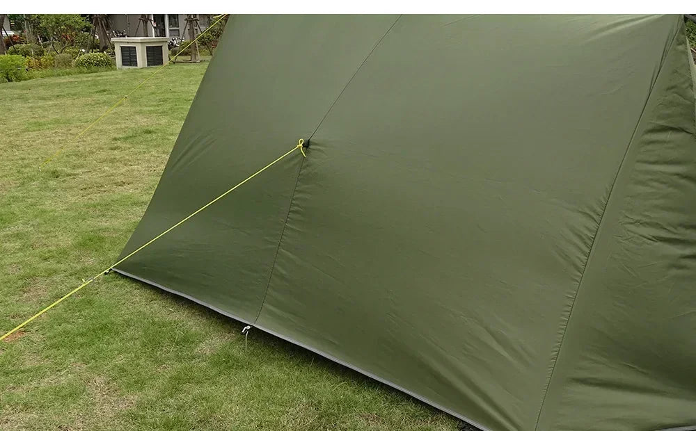 Bushcraft Baker Style Tent for Outdoor Camping - Multifunctional Woodland Shelter for 2 Persons
