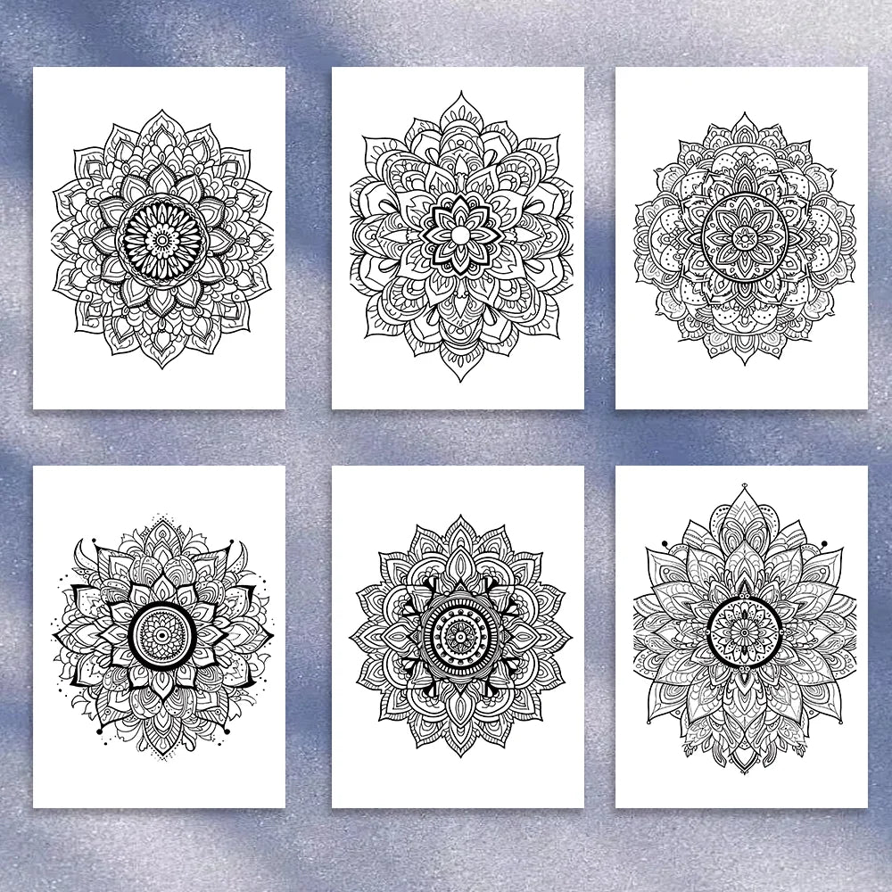 Mandala Coloring Book for Teenagers - 30 Unique Patterns on 100gsm Thick Paper - Stress Relief and Birthday Gift