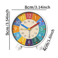 Children's Puzzle Alarm Clock for Students - Mute Desktop Clock for Kids' Bedrooms
