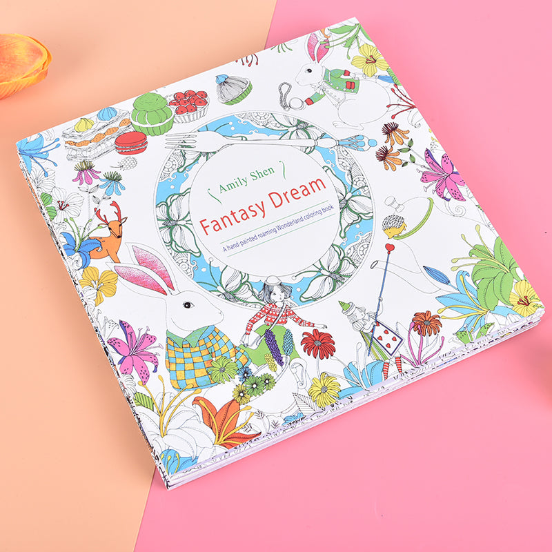 Coloring Book for Kids and Adults - Stress Relief Art Therapy for Relaxation and Creative Fun