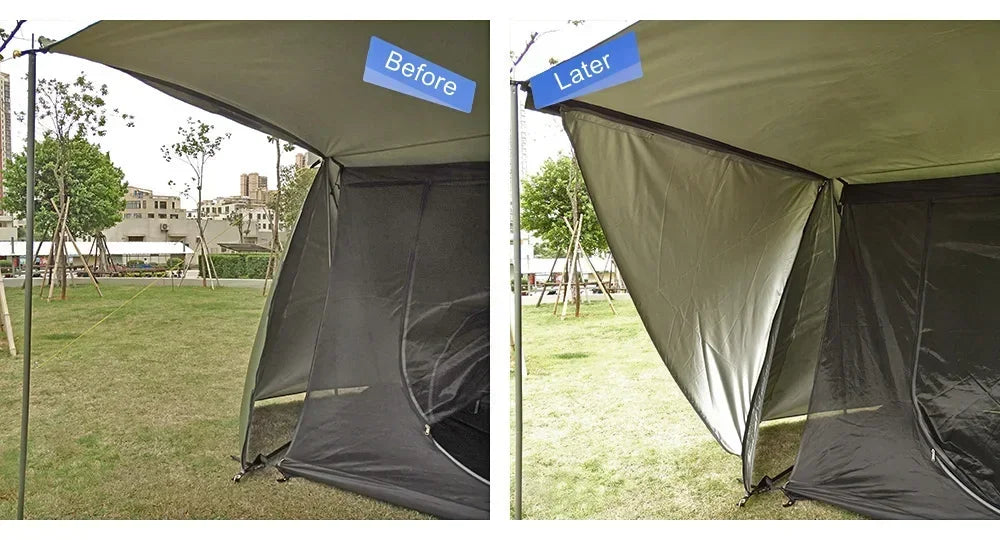 Bushcraft Baker Style Tent for Outdoor Camping - Multifunctional Woodland Shelter for 2 Persons
