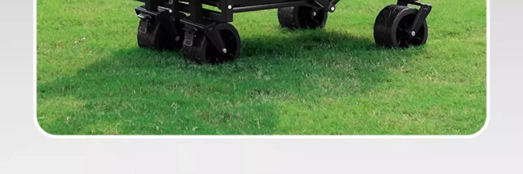 K-star Outdoor Camping Cart for Kids - Foldable Off-Road Wheel Cart for 2024, Ideal for Small Adventures
