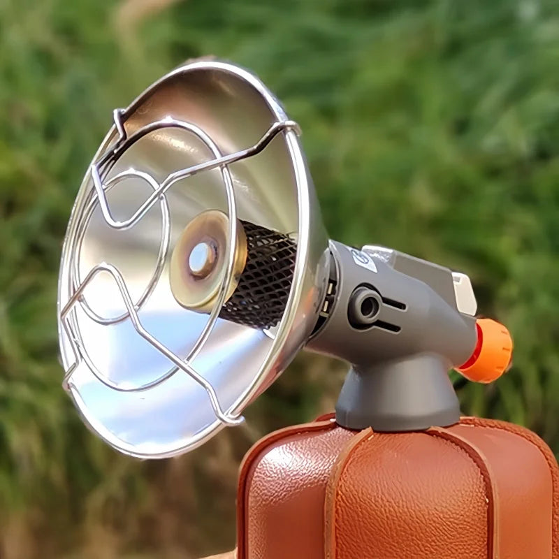 Outdoor Portable Gas Heater for Camping and Hiking - Mini Gas Burner for Warmth and Survival