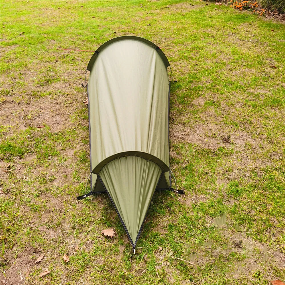 Outdoor Ultralight 1 Person Tent - Portable Waterproof Sleeping Bag for Camping, Cycling, and Travel Equipment
