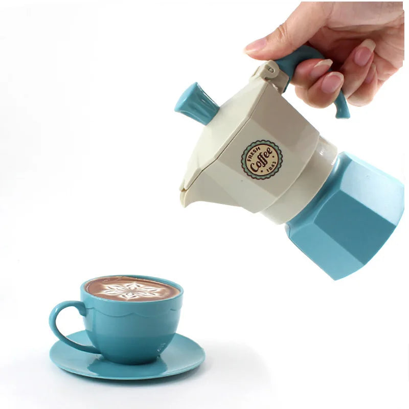 DIY Pretend Play Coffee Set – Simulation Tableware for Kids' Afternoon Tea Game Toys