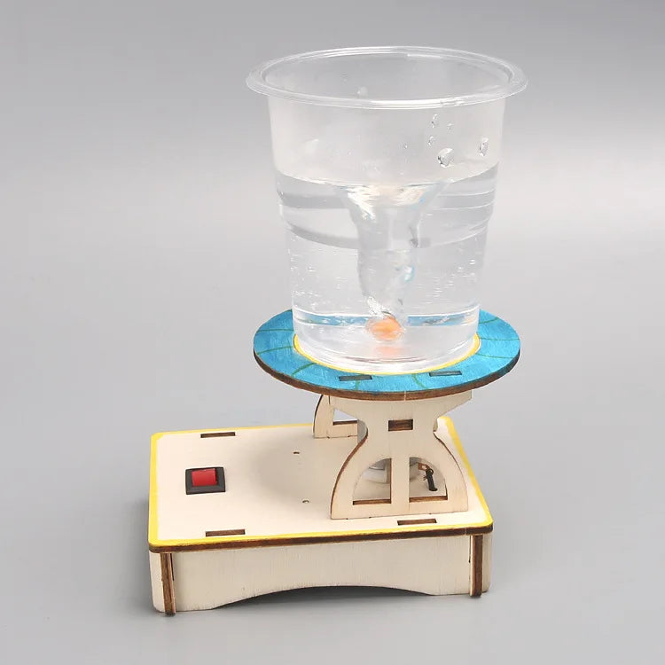 Kids STEM Science Toys - DIY Electric Eddy Simulation Physics Learning Kit Educational Teaching Aids