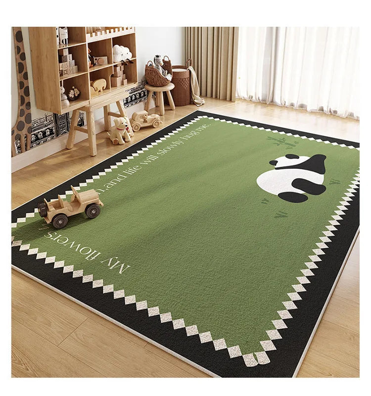VIKAMA Children's Room Carpet Living Room Study Toy Reading Area Baby Crawling Mat Bedroom Anti-Slip Floor Mat Home Decoration