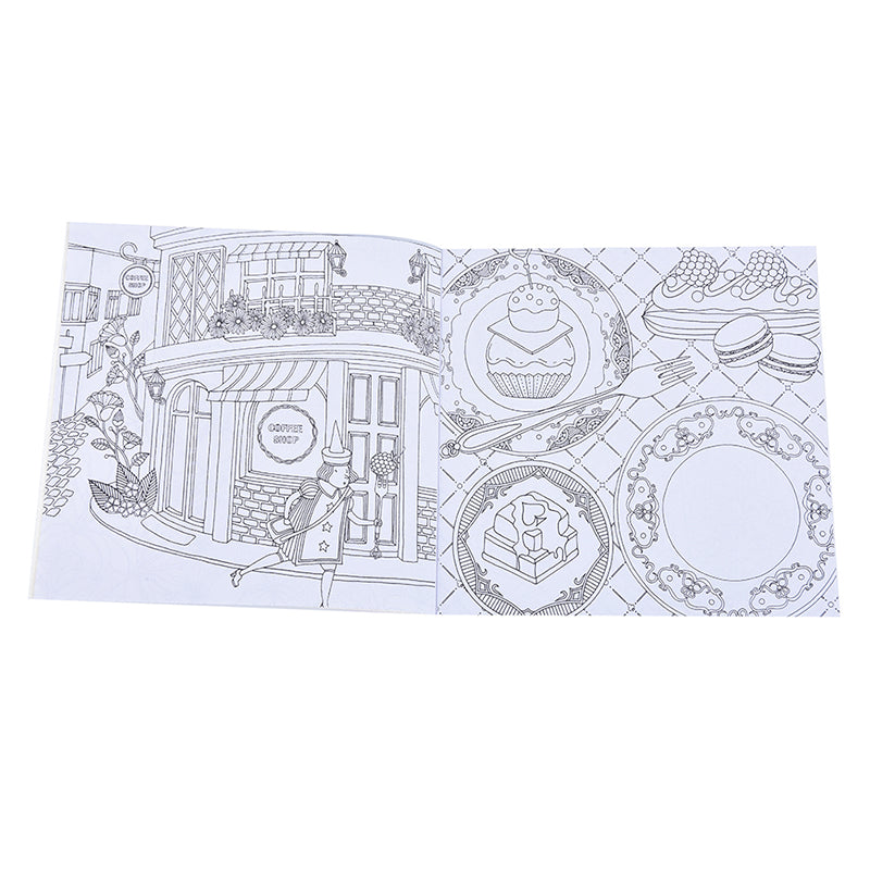 Coloring Book for Kids and Adults - Stress Relief Art Therapy for Relaxation and Creative Fun