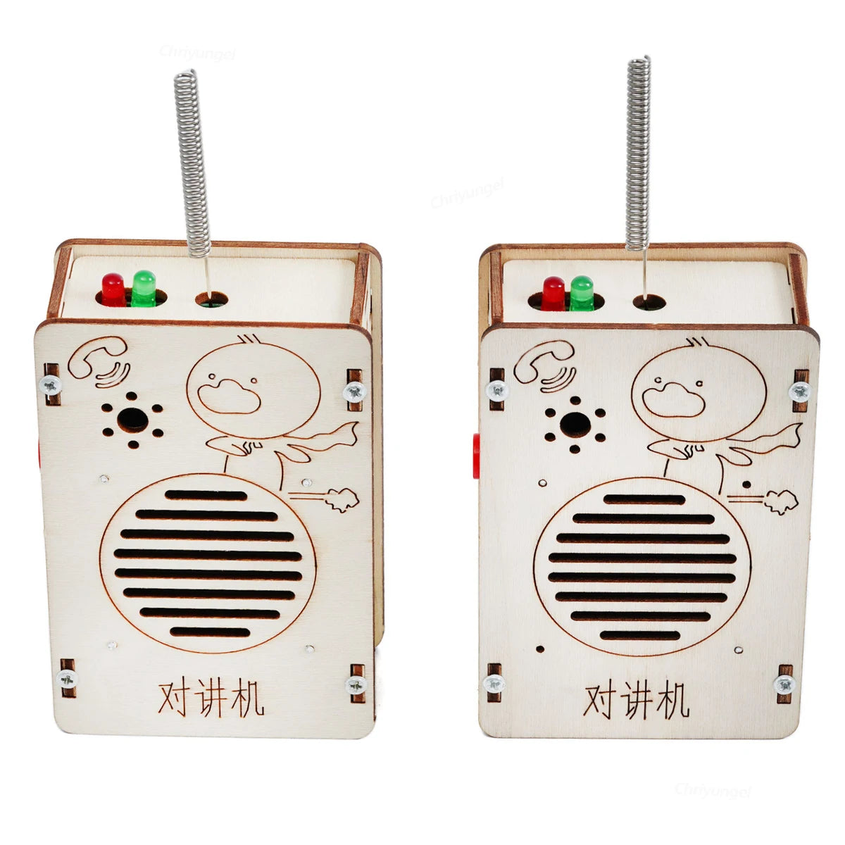 DIY Wireless Walkie Talkie Model Kit - STEM Educational Tool for Kids, Science Project Gift