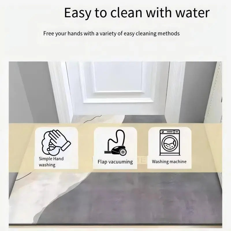 VIKAMA Children's Room Crystal Pile Rug Stain Resistant Washable Bedroom Bed Rug Game Rug Living Room Crawl Mat Home Decor