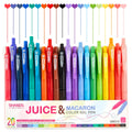 Retractable Gel Ink Pens 0.5mm Extra Fine Point Tip for Smooth Writing, Journaling, Note Taking, Coloring, No Bleed & Smudge-Free Drawing