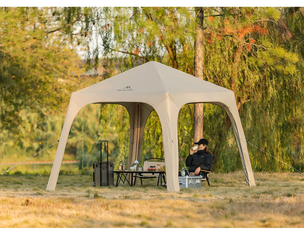 Inflatable Camping Tent for 4-6 People - Easy Set Up All-Season Outdoor Dome Tent 2000+ Model