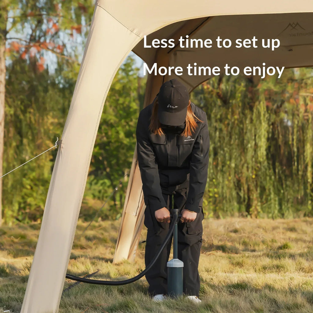 Inflatable Camping Tent for 4-6 People - Easy Set Up All-Season Outdoor Dome Tent 2000+ Model
