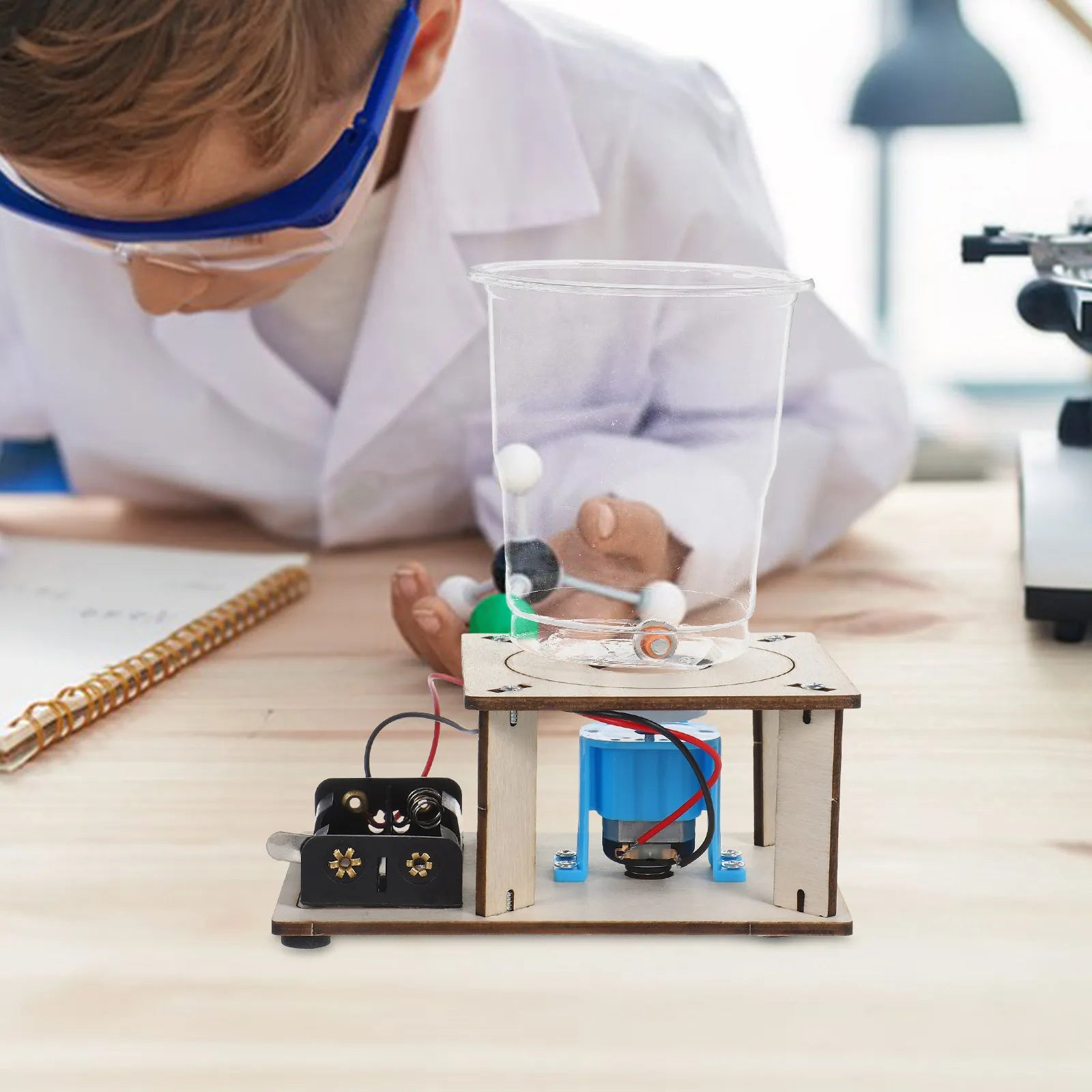 Tornado Effect Science Experiment Kit for Kids - Stem Lab Simulation Educational Toy