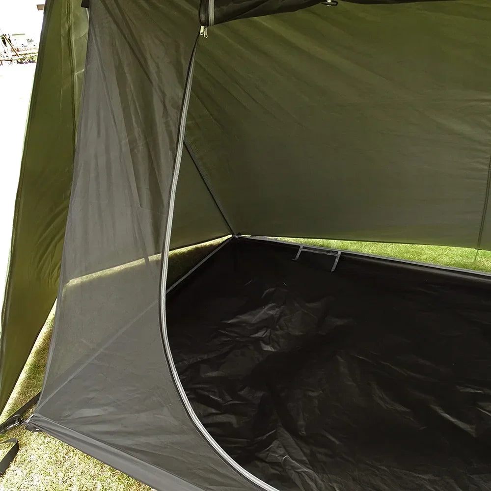 Bushcraft Baker Style Tent for Outdoor Camping - Multifunctional Woodland Shelter for 2 Persons