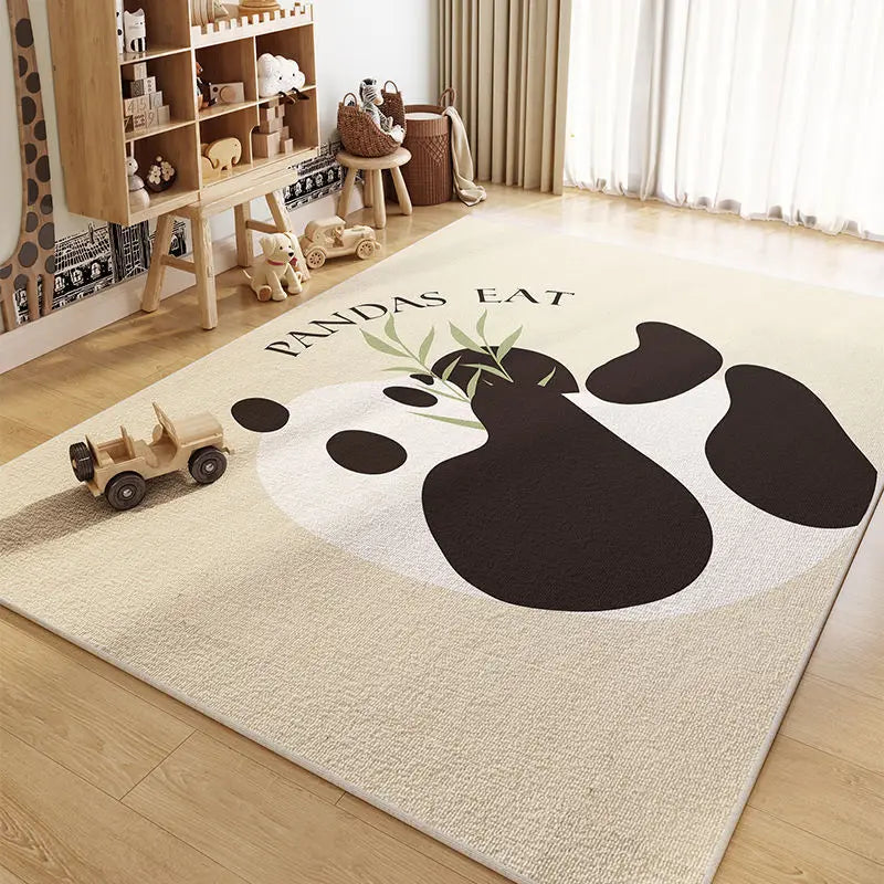 VIKAMA Children's Room Carpet Living Room Study Toy Reading Area Baby Crawling Mat Bedroom Anti-Slip Floor Mat Home Decoration