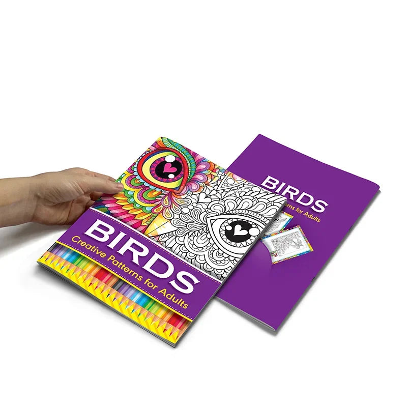 Cute Drawing and Coloring Book for Kids - Early Education Hand-Painted Graffiti Activity Book
