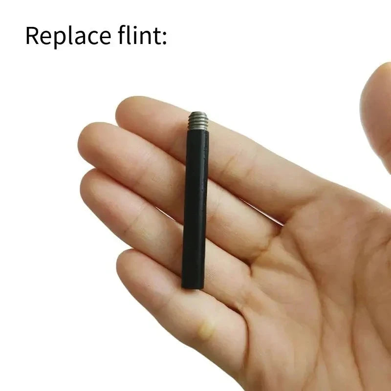 Survivor Emergency Flint for Wilderness Survival - Magnesium Strip Box with Scraper and Ignition Stick for Firearms