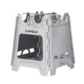 Outdoor Mini Fire Pit Foldable Stainless Steel Bonfire Stove for Camping and Hiking