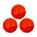 3PCS Silent Indoor Pickleball Balls 74mm for Quiet Warm-Up and Low Noise Practice