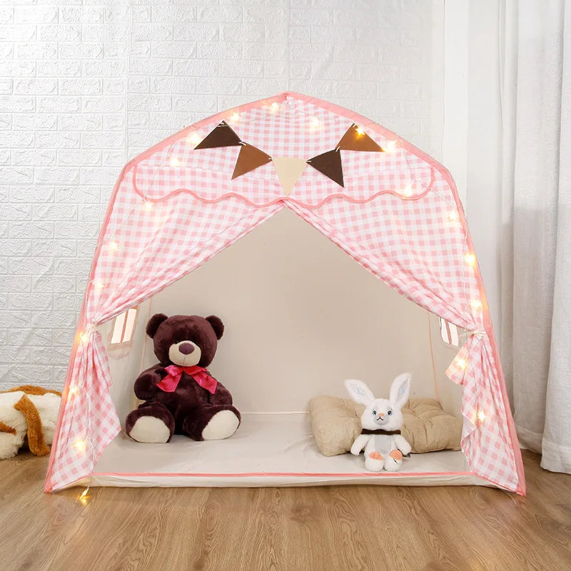 Kids Play Tent for Boys and Girls - Princess Castle Playhouse for Indoor Outdoor Fun - Ideal Gift for Toddlers