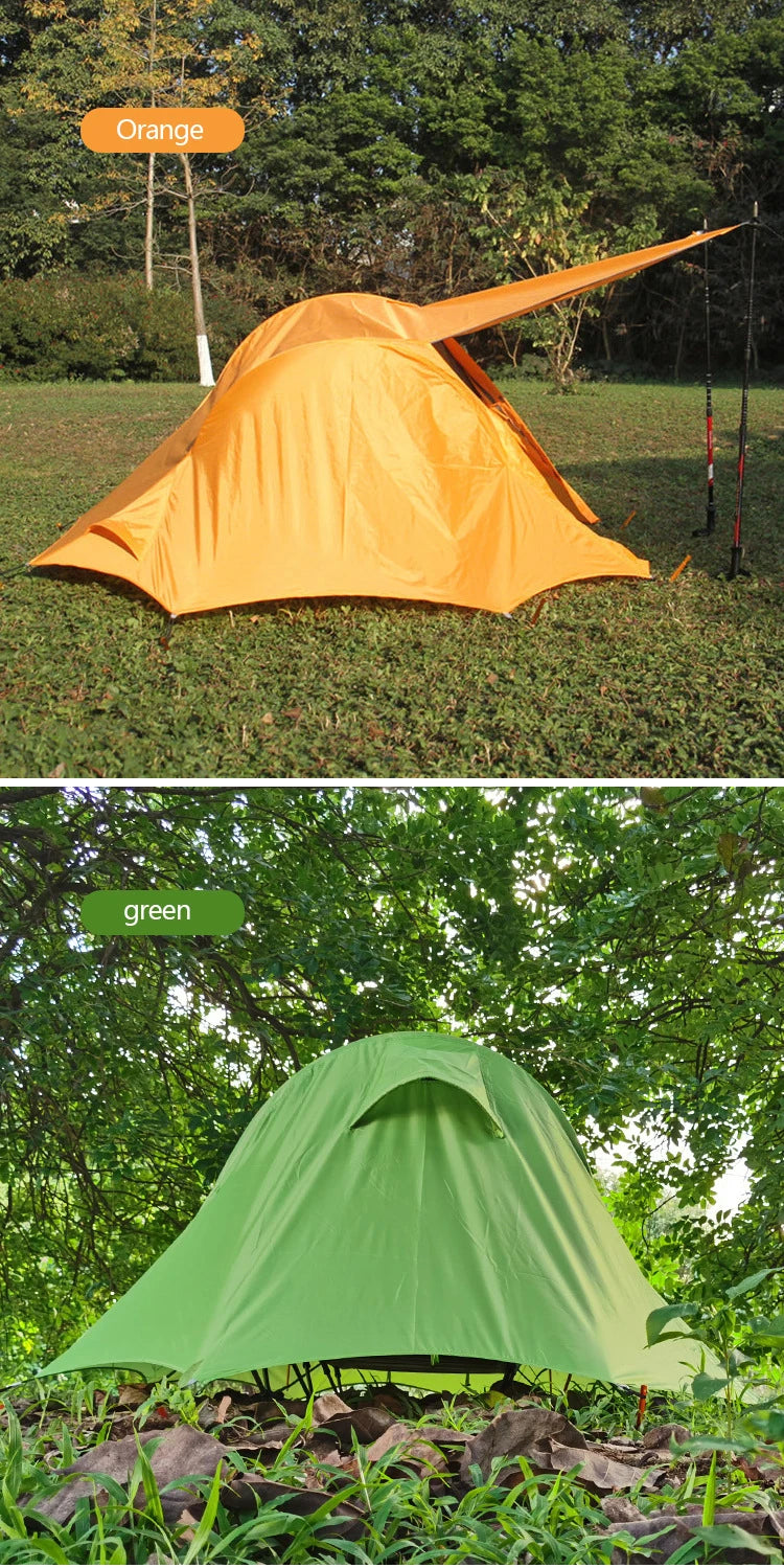 Multifunctional Lightweight Off-the-Ground Camping Tent with Bed for Fishing and Outdoor Adventures