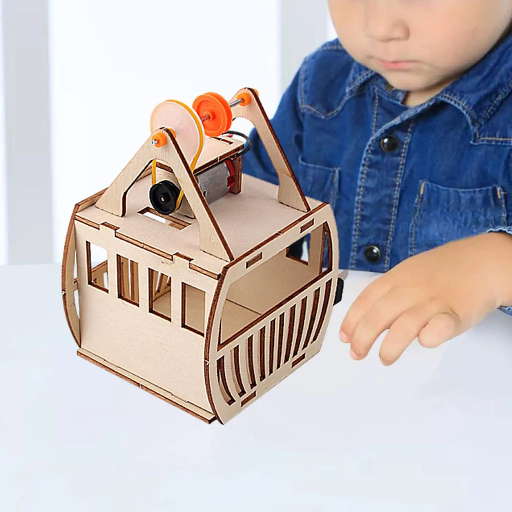 Science Experiment Kits Cable Car STEM Educational Toy for Kids