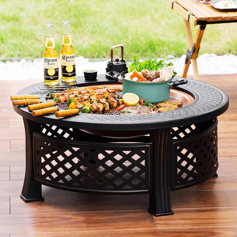 Brazier Grill Stand Stove for Household Tea, Barbecue, Heat, Fire Pits - Garden Camping Equipment & Party Cooking Supplies 2025