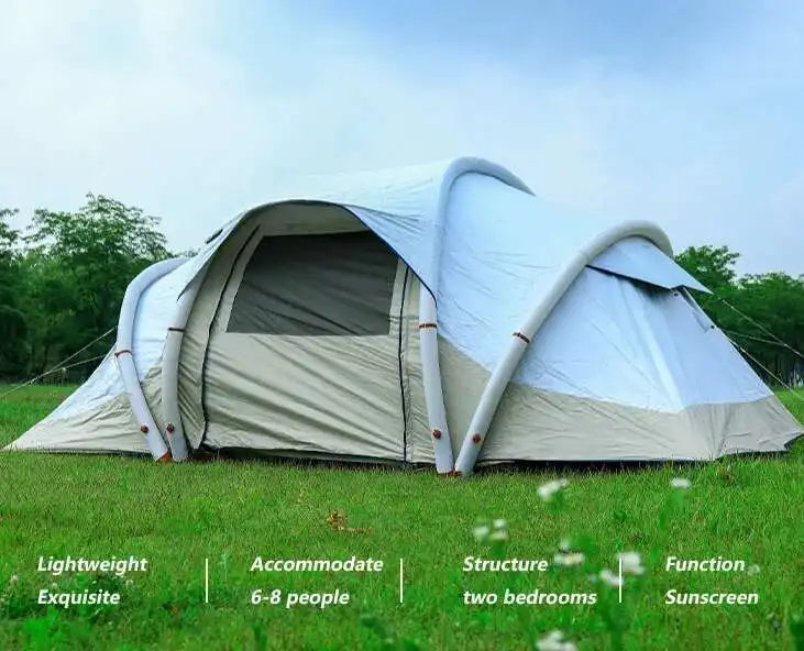 6 Person Camping Tent - Outdoor Air Hiking Awning for 6 People