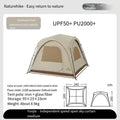 Ultralight Portable Camping Tent 150D Oxford Cloth with Silver Coating, UPF50+ Anti-UV Outdoor Tent for Beach & Fishing