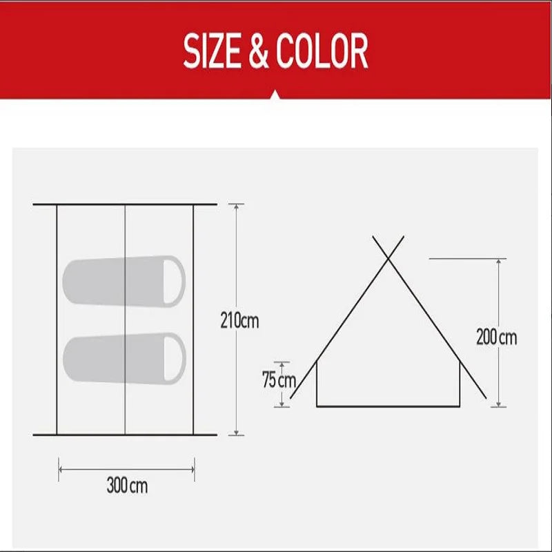 Large Inflatable Tent for Family Dinners and Outdoor Camping - Innovative Design