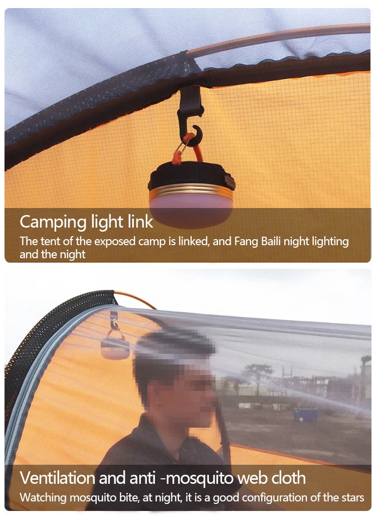 Multifunctional Lightweight Off-the-Ground Camping Tent with Bed for Fishing and Outdoor Adventures