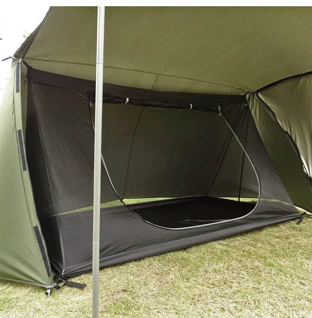 Bushcraft Baker Style Tent for Outdoor Camping - Multifunctional Woodland Shelter for 2 Persons