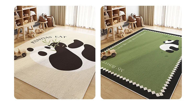 VIKAMA Children's Room Carpet Living Room Study Toy Reading Area Baby Crawling Mat Bedroom Anti-Slip Floor Mat Home Decoration