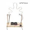 DIY STEM Toy Kit for Kids - Technologia Science Experimental Tool, Educational Wooden Puzzle Games, and Teaching Aids