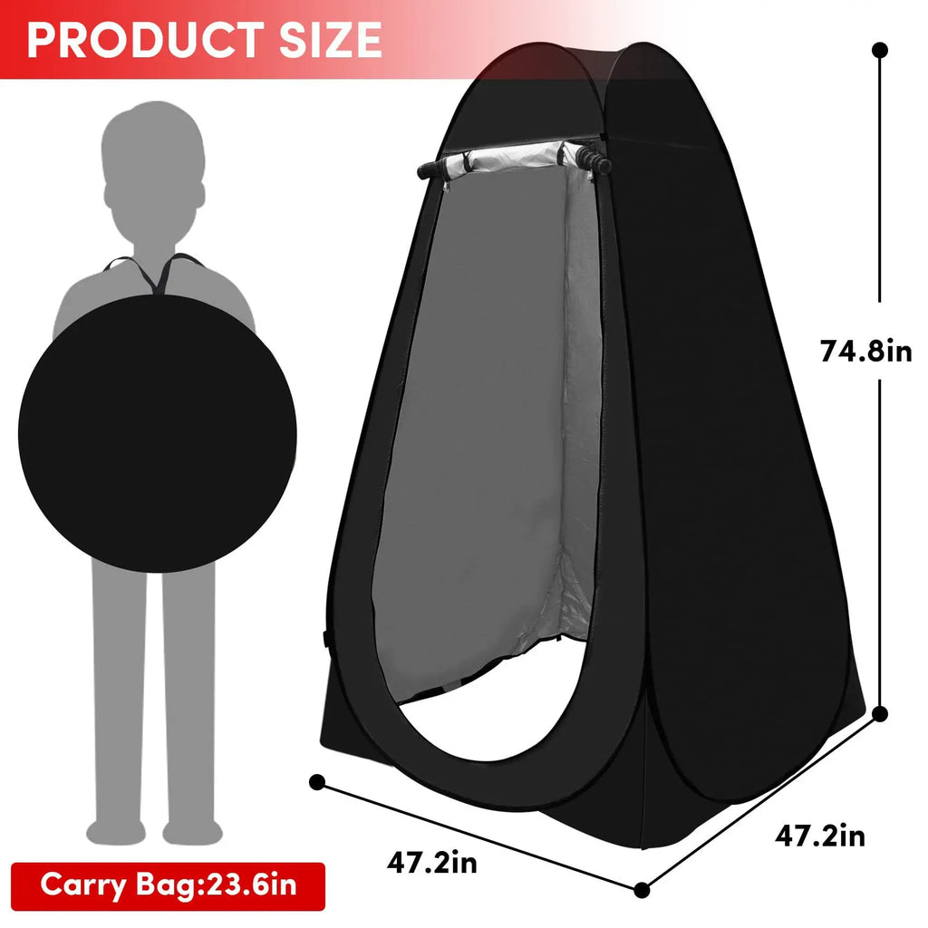 Outdoor Camping Tents for Bathing, Changing, and Mobile Toilets - Perfect for Beach and Camping Sheds