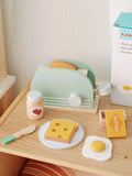 Bread Machine Kid's Wooden Kitchen Playset - Educational Role Play Toy for Children - Perfect Christmas Gift