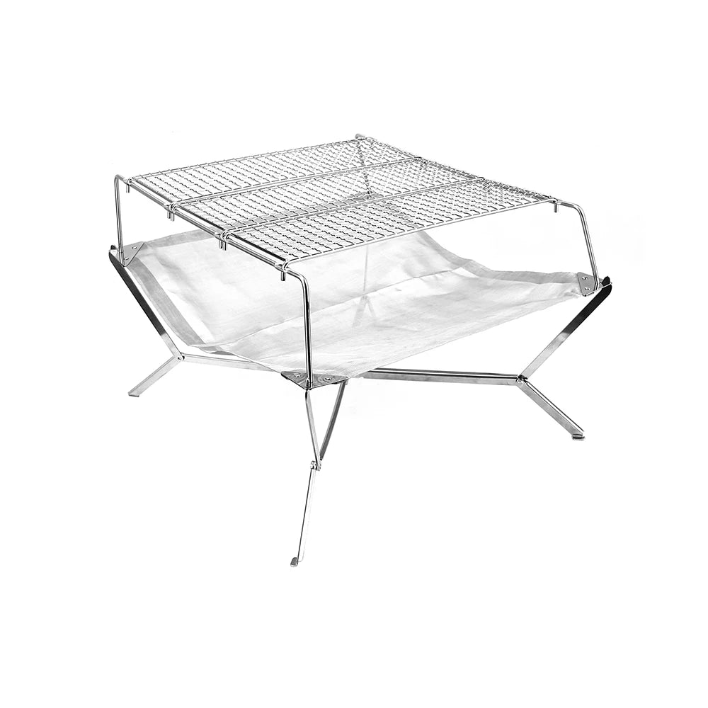 Fire-Maple Sunset Ultralight Portable Fire Pit Grill for Camping, Hiking, and Bonfires
