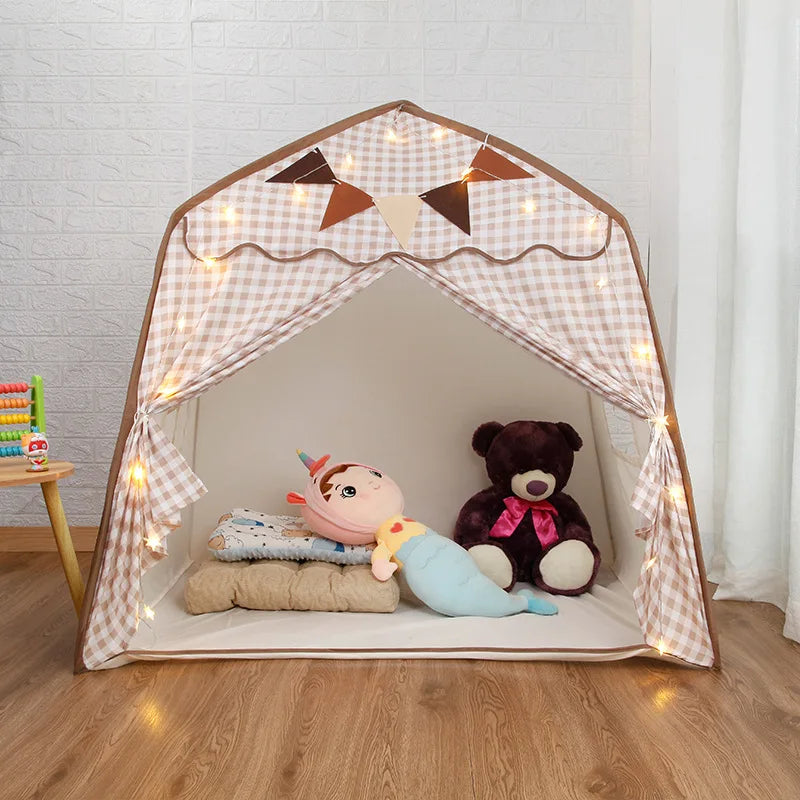 Kids Play Tent for Boys and Girls - Princess Castle Playhouse for Indoor Outdoor Fun - Ideal Gift for Toddlers