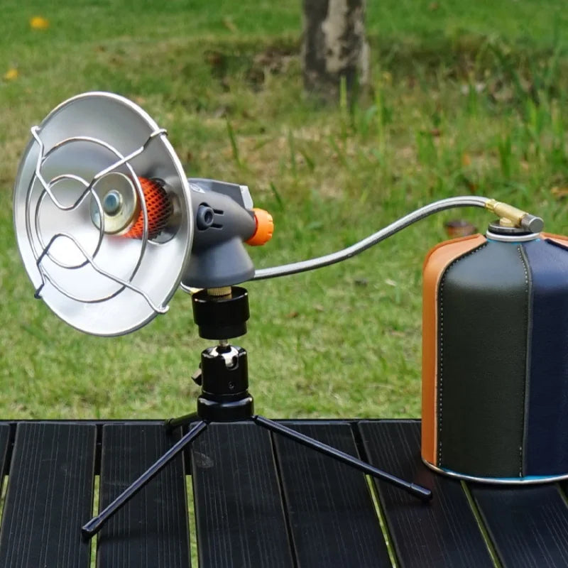 Outdoor Portable Gas Heater for Camping and Hiking - Mini Gas Burner for Warmth and Survival