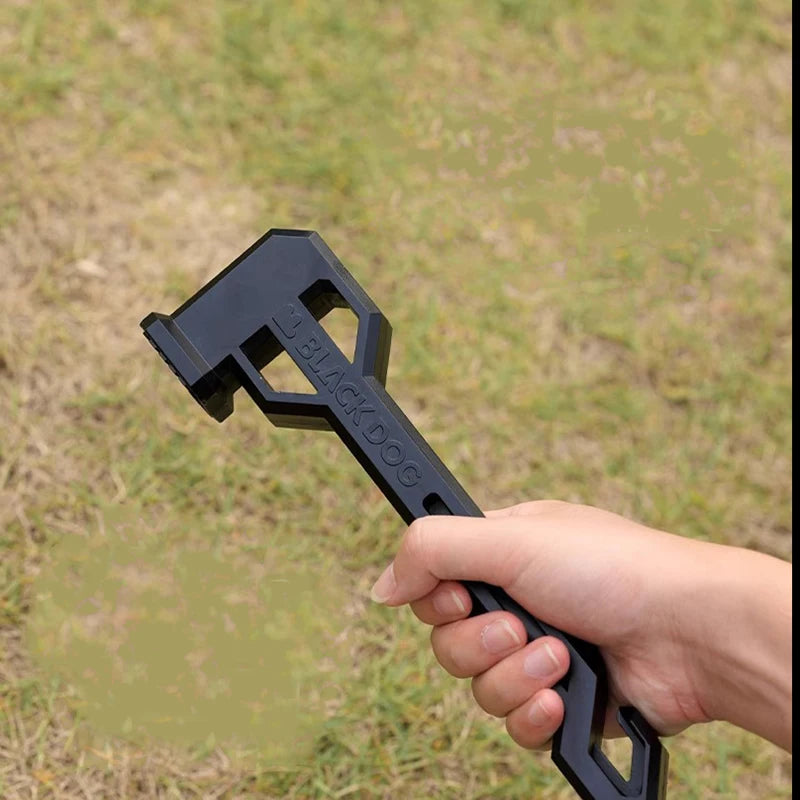 Outdoor Multi-functional Camping Tools, Tents, Canopies, Ground Nails, and Survival Hammers