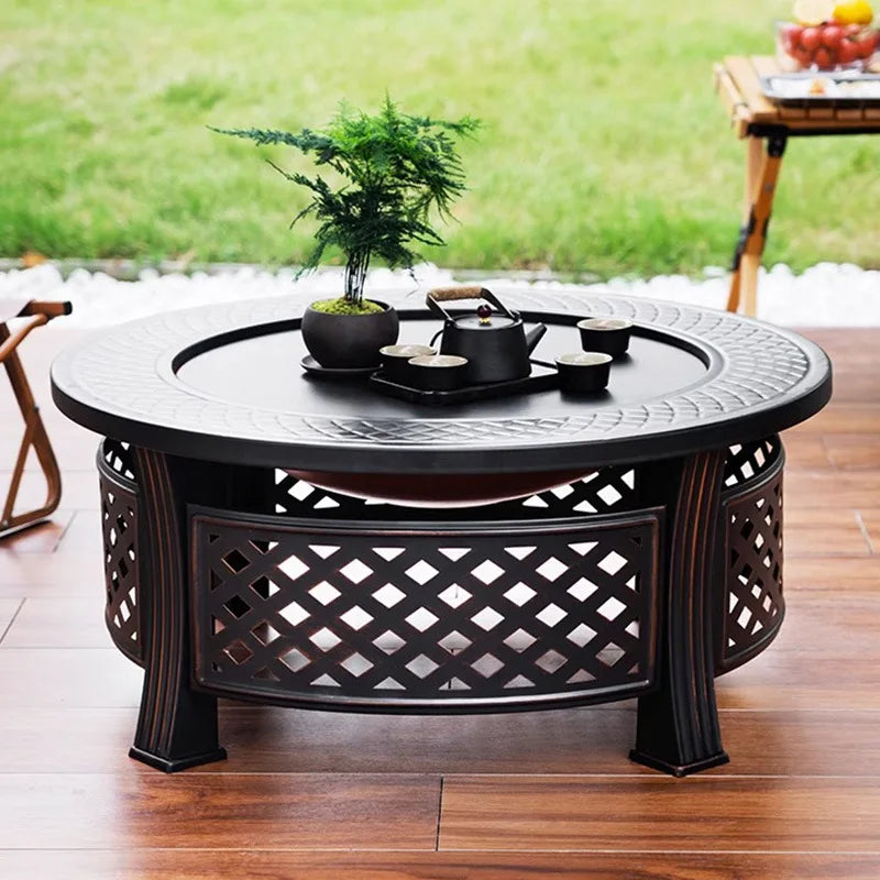Brazier Grill Stand Stove for Household Tea, Barbecue, Heat, Fire Pits - Garden Camping Equipment & Party Cooking Supplies 2025