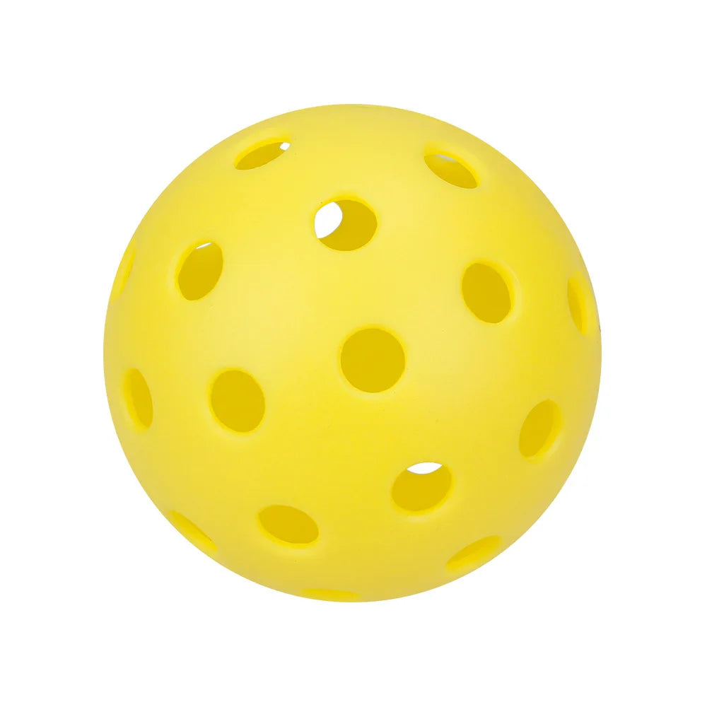 12pcs 74MM Durable Outdoor Pickleballs with 40 Holes - 26g Competition Pickleball Packs